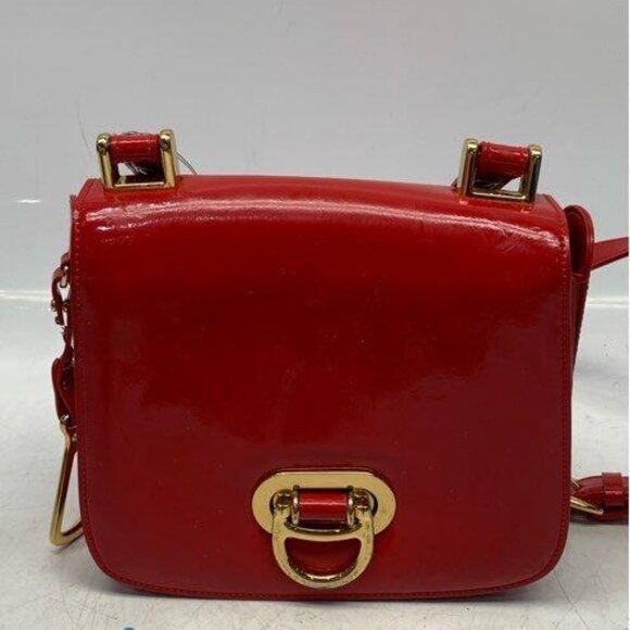 Lauren Ralph Lauren Handbags - Lauren Ralph Lauren Women’s Red Leather Clutch Bag